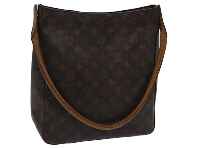 LOUIS VUITTON Monogram Looping GM Sac à bandoulière M51145 Auth LV 63590 Toile Monogramme  ref.1215938