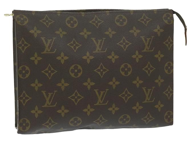 Louis Vuitton Monogram Poche Toilette 26 Pouch M47542 LV Auth yk10116 Cloth  ref.1216023