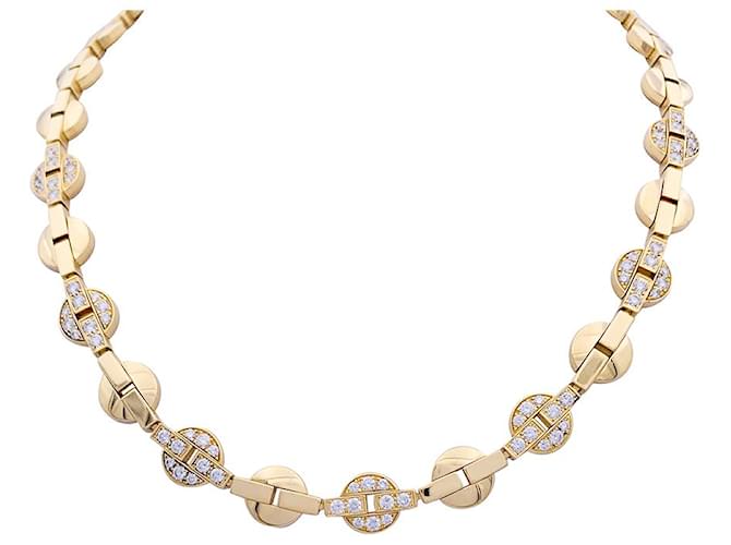 Collana Cartier “Himalia” in oro giallo, Diamants. Diamante  ref.1216042