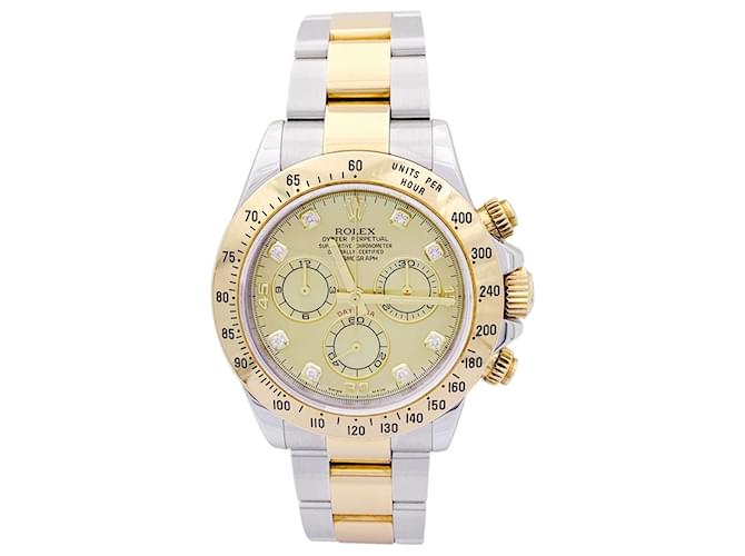 Rolex-Uhr, Kosmograf Daytona, Gelbgold und Stahl. Gelbes Gold  ref.1216047