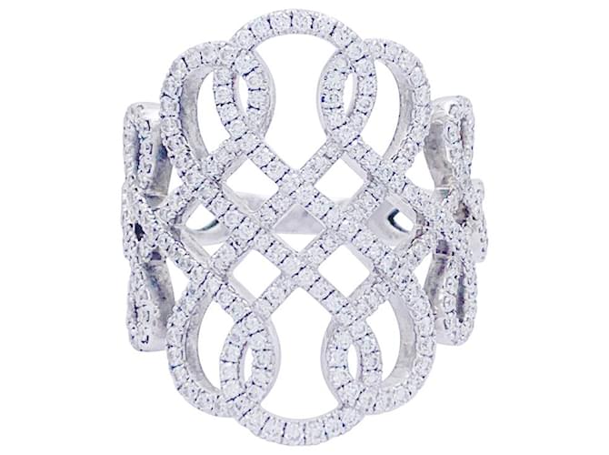 Messika ring, "Promise", WHITE GOLD, diamants. Diamond  ref.1216053
