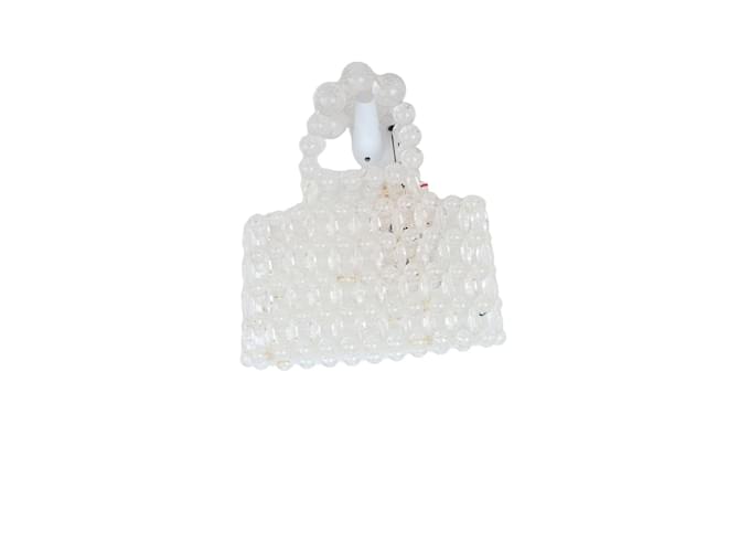 Cult Gaia White handbag Plastic  ref.1216067