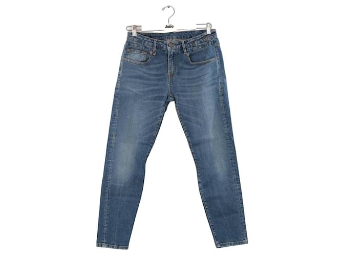 R13 Slim-fit cotton jeans Blue  ref.1216073