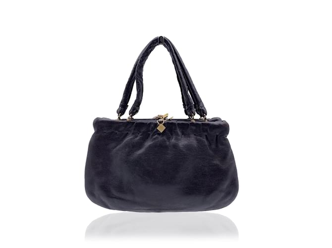 Fendi Handbag Vintage n.A. Brown Leather  ref.1216138