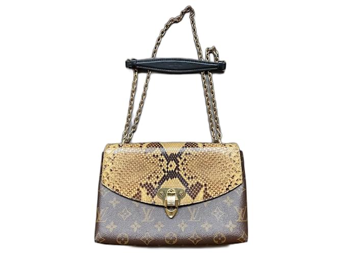 Louis Vuitton Handbags Bronze Cloth  ref.1216178