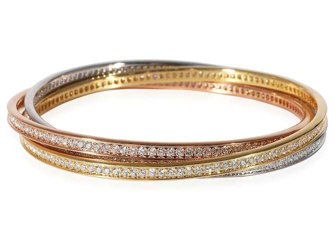 Cartier Trinity Diamantarmband in 18K 3 Ton Gold 8 ctw  ref.1216208