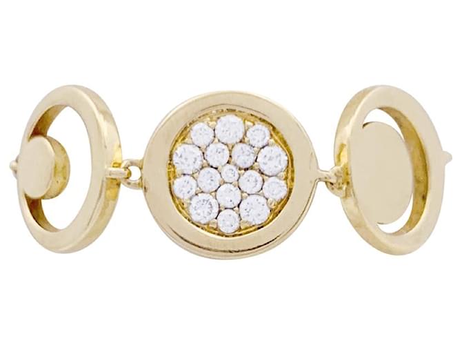 FRED ring, “Miss Fred Moon” yellow gold, diamants. Diamond  ref.1216248