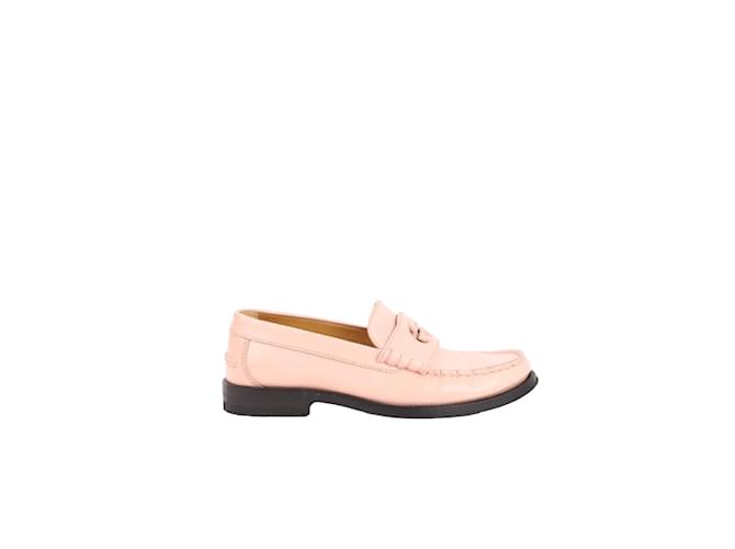 Gucci Mocasines de cuero Rosa  ref.1216259