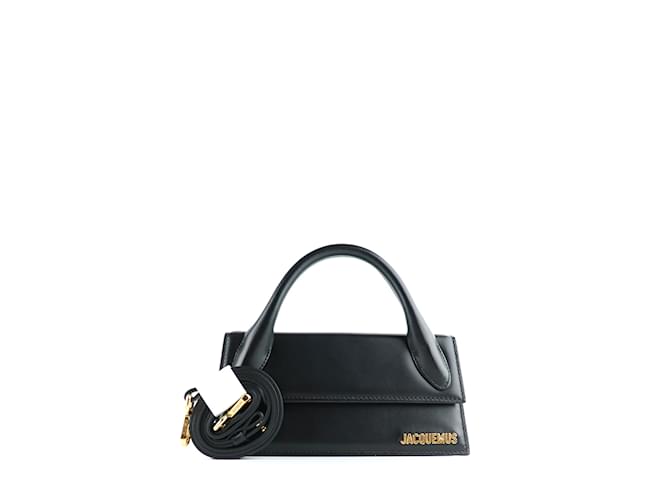 JACQUEMUS  Handbags T.  leather Black  ref.1216382