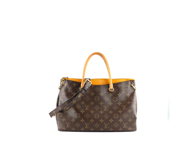 Pallas LOUIS VUITTON  Handbags T.  leather Brown  ref.1216398