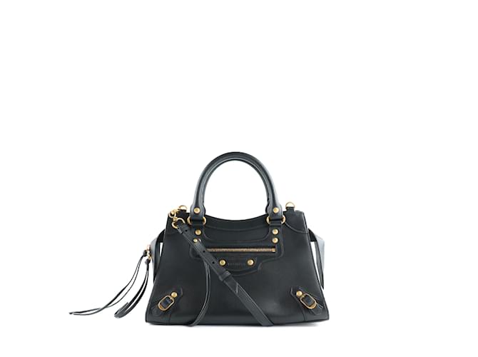 City BALENCIAGA  Handbags T.  leather Black  ref.1216410