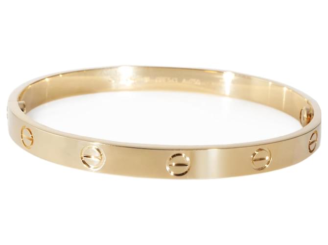 Bracelet love cartier fin (jaune or) Or jaune  ref.1216454