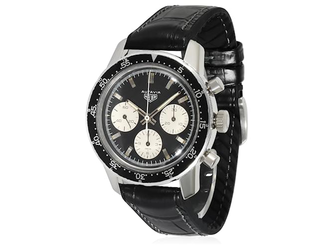 Tag Heuer Autavia 2446C Montre Homme en Acier Inoxydable  ref.1216472