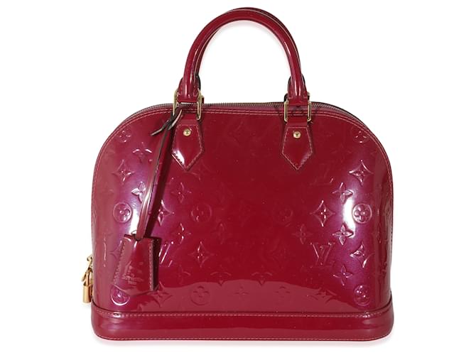 Louis Vuitton Amethyste Vernis Alma PM Pink Patent leather  ref.1216486