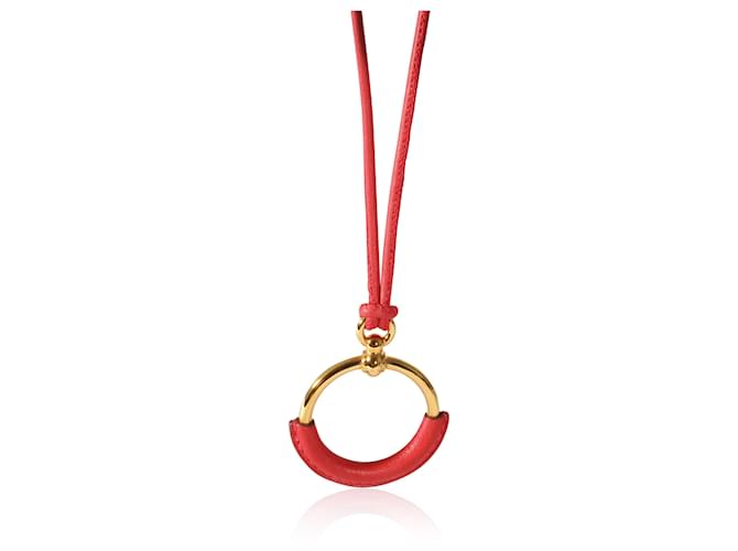 Ciondolo ad anello placcato oro Swift Rose Mexico di Hermès  ref.1216593