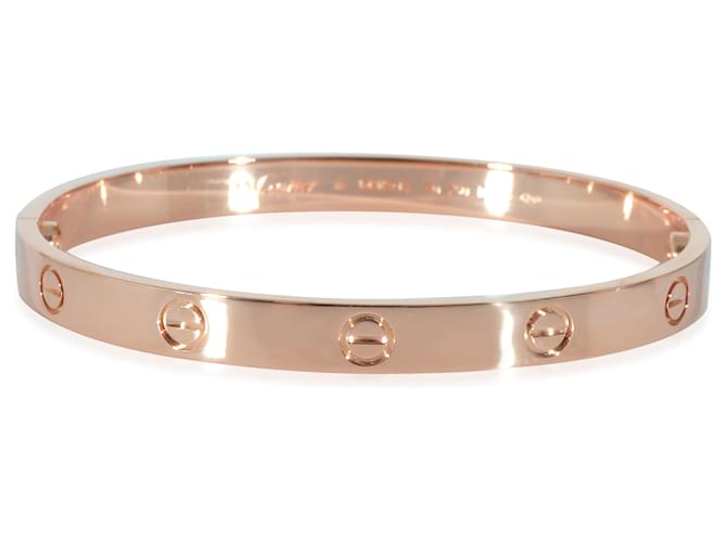 Cartier love bracelet (Rose gold) Pink gold  ref.1216595