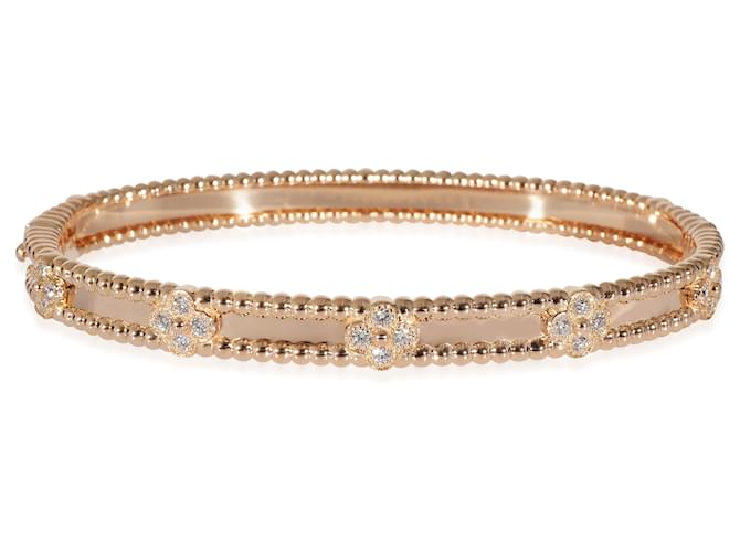 Van Cleef & Arpels Perlee Bracelet in 18k Rose Gold 0.68 ctw Pink gold  ref.1216600