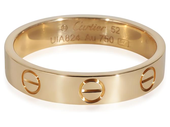 Cartier Love Ehering in 18K Gelbgold Gelbes Gold  ref.1216664