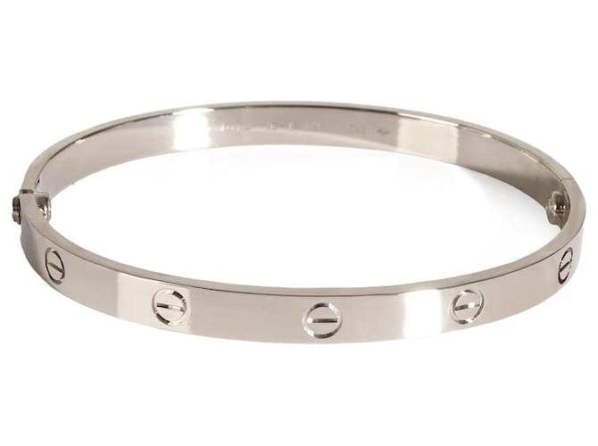 Cartier love bracelet (WHITE GOLD)  ref.1216669