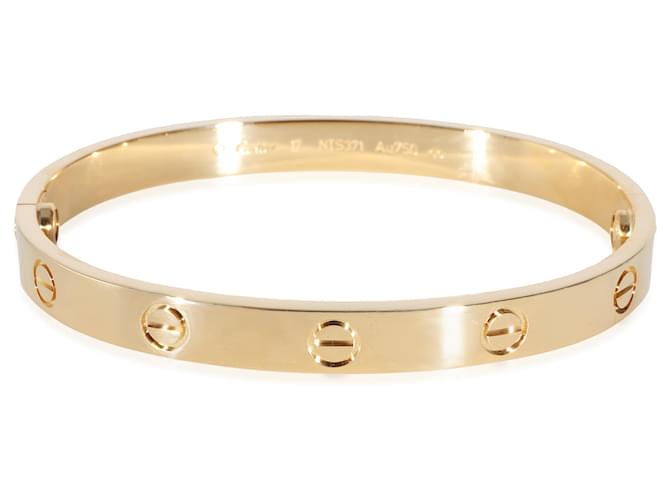 Bracelet love cartier fin (jaune or) Or jaune  ref.1216710