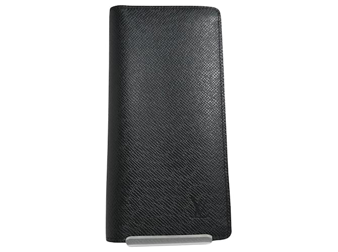 Louis Vuitton Brazza Black Leather  ref.1216822