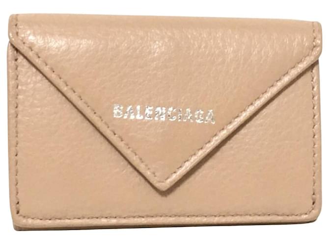 Balenciaga Papier Beige Leather  ref.1216848