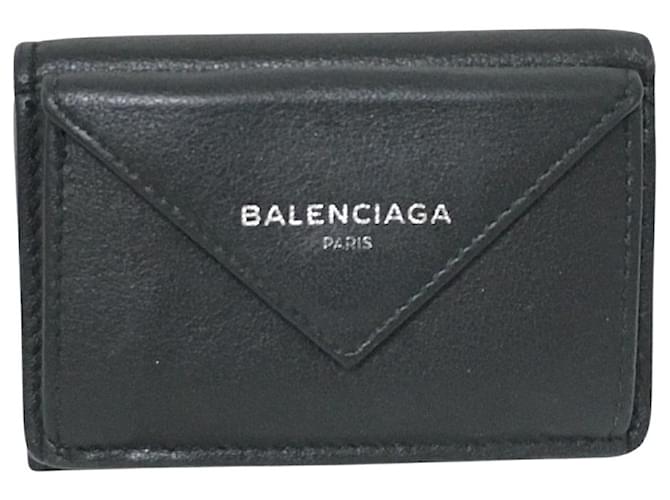 Balenciaga Papier Cuir Noir  ref.1216912