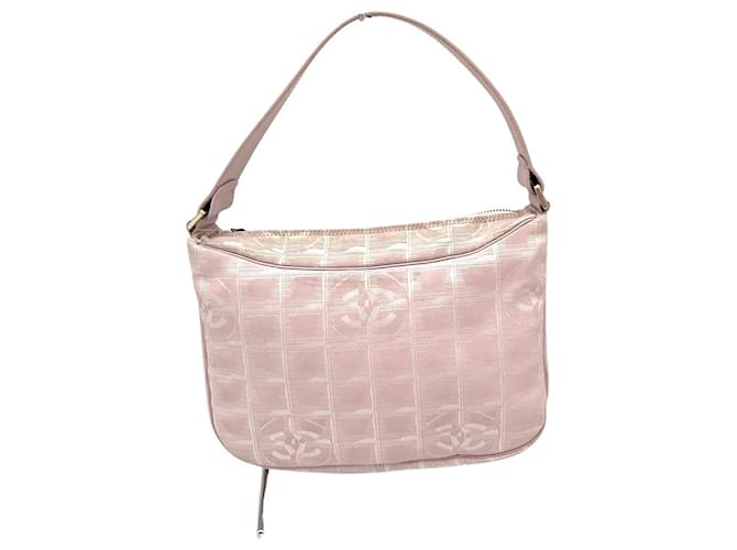 Timeless Chanel Travel Linie Pink Synthetisch  ref.1216921