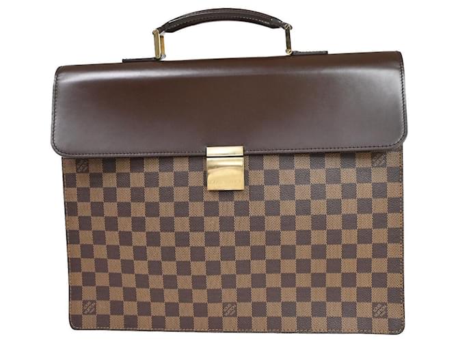 Louis Vuitton Altona Braun Leinwand  ref.1216971