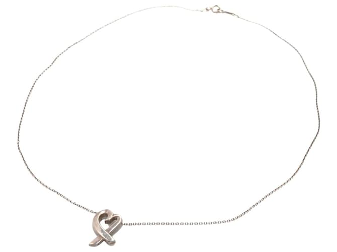 Tiffany & Co corazón amoroso Plata Plata  ref.1216975