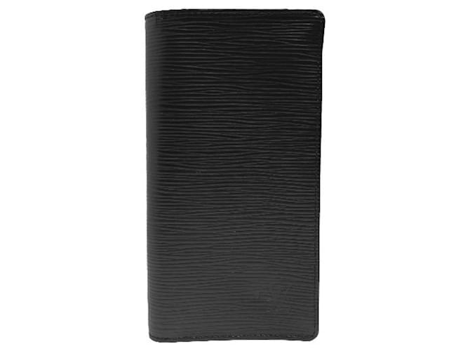 Louis Vuitton Brazza Black Leather  ref.1217123