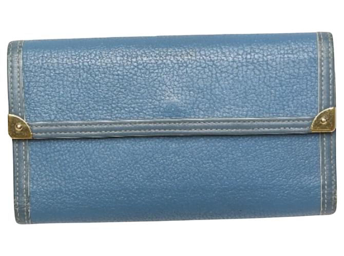 Louis Vuitton Suhari Azul Couro  ref.1217164