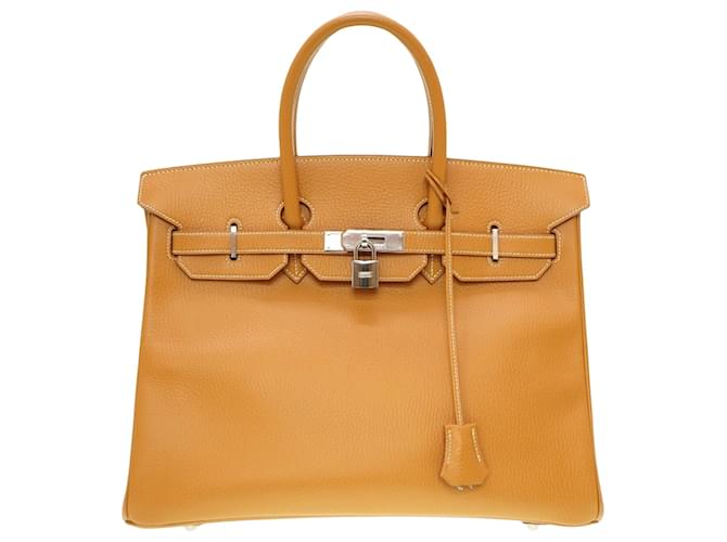 Hermès HERMES BIRKIN 35 Kamel Leder  ref.1217179