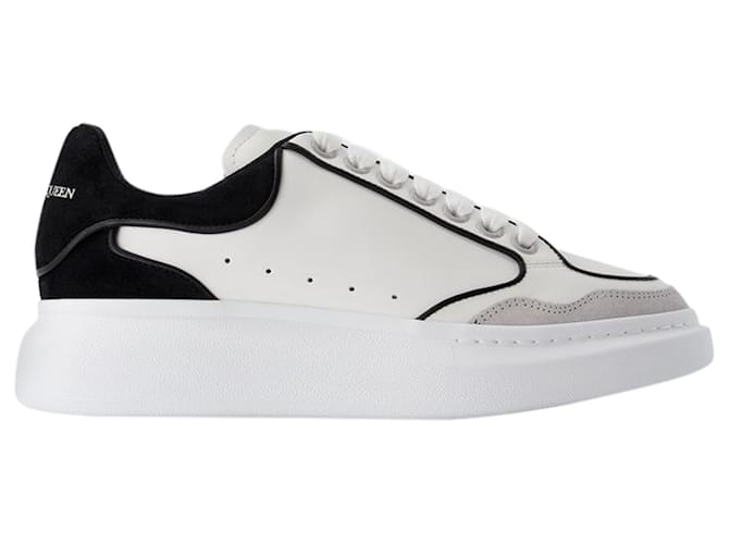 Oversized Sneakers - Alexander Mcqueen - Leather - White Pony-style calfskin  ref.1217280