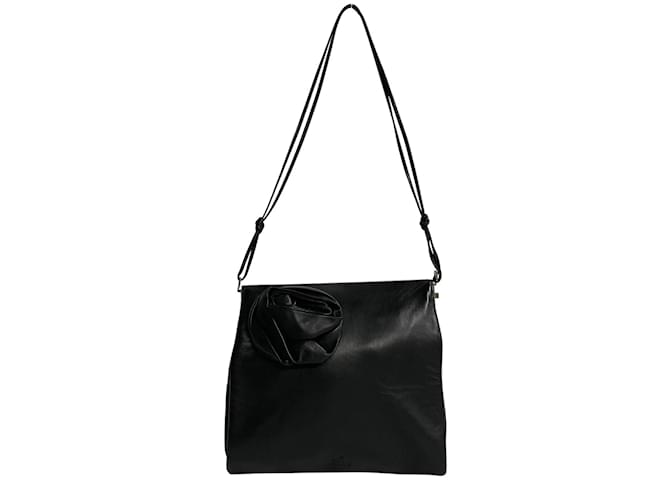 Gucci Leather Shoulder Bag Black Pony-style calfskin  ref.1217295