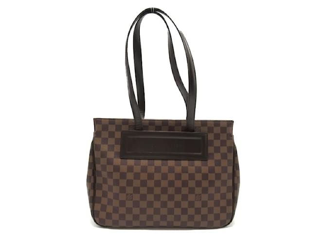 Louis Vuitton Damier Ebene Parioli PM N51123 Castaño Lienzo  ref.1217323