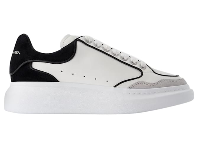 Oversized Sneakers - Alexander Mcqueen - Leather - White Pony-style calfskin  ref.1217346