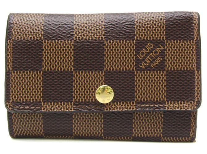 Louis Vuitton Multiclés Brown Cloth  ref.1217399
