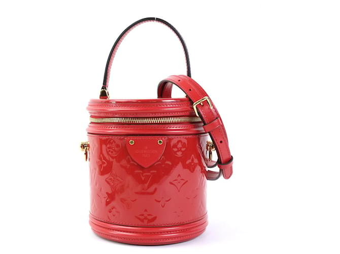 Louis Vuitton Cannes Red Patent leather  ref.1217460