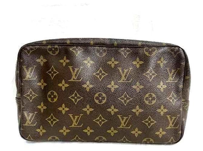 Louis Vuitton Pochette Brown Cloth  ref.1217549