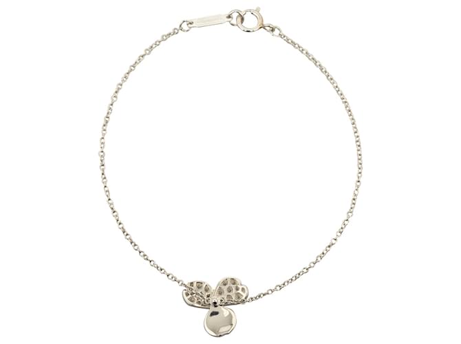 Tiffany & Co Tiffany-Armband mit Papierblumen und Diamanten aus Silber Metall Platin  ref.1217604