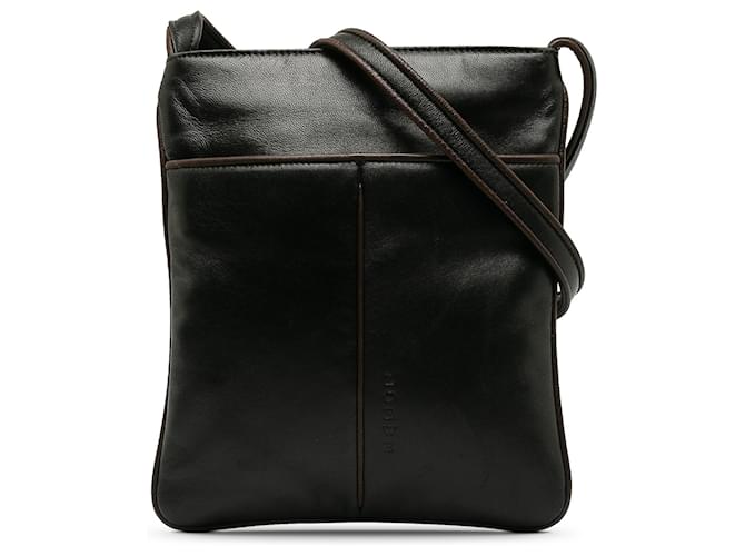 Loewe Black Leather Crossbody Bag Pony-style calfskin  ref.1217615