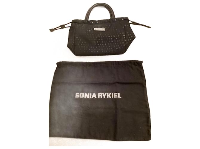 Vintage Sonia Rykiel bag Black Polyester  ref.1217647