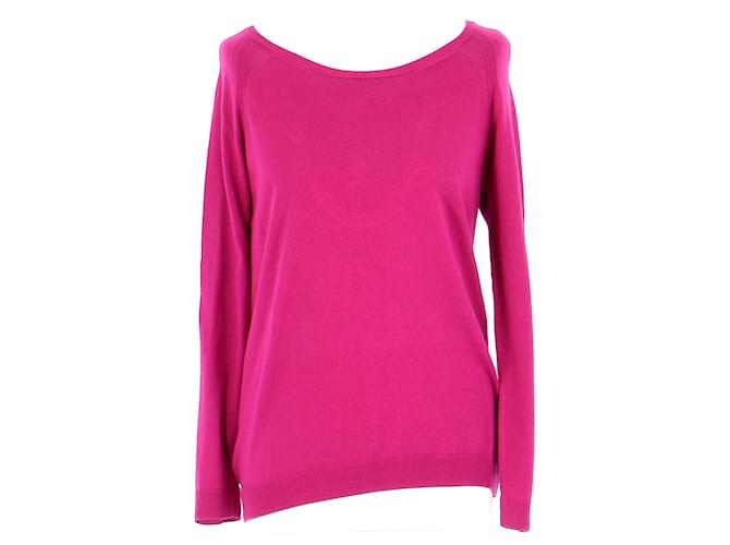 Sandro sweater Pink Silk  ref.1217658
