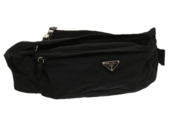 PRADA Body Bag Nylon Nero Auth yk10102  ref.1217693