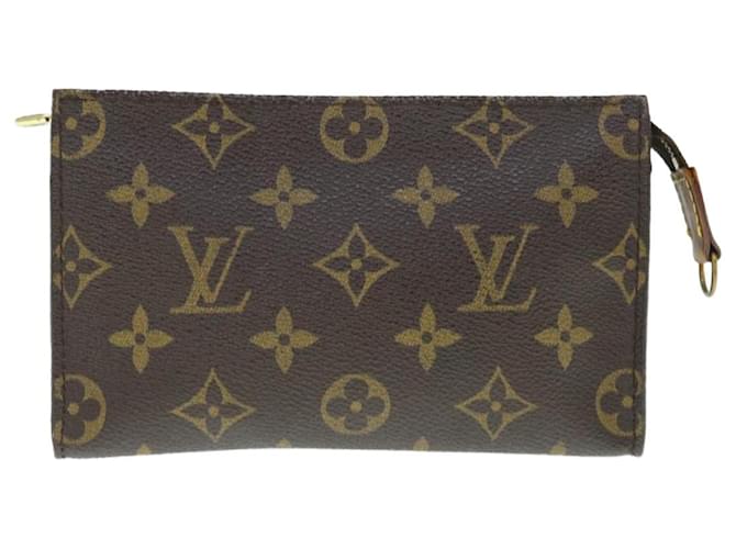 LOUIS VUITTON Monogram Bucket PM Pouch Accessory Pouch LV Auth 63935 Cloth  ref.1217763