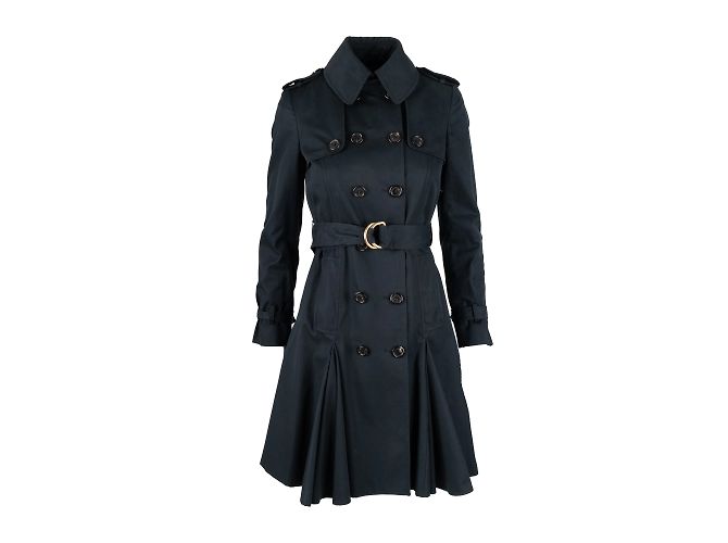 Trench Moschino Cheap and Chic con pieghe