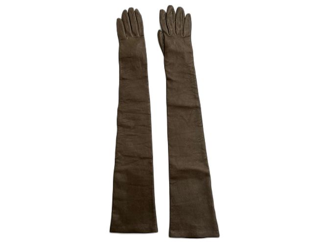 Leather gloves Bally