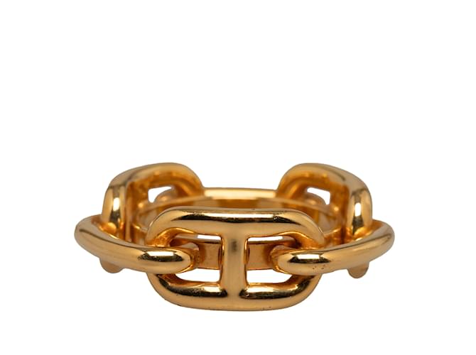 Ring Hermès Anello per sciarpa Hermes Regate in oro D'oro Oro giallo  ref.1217879