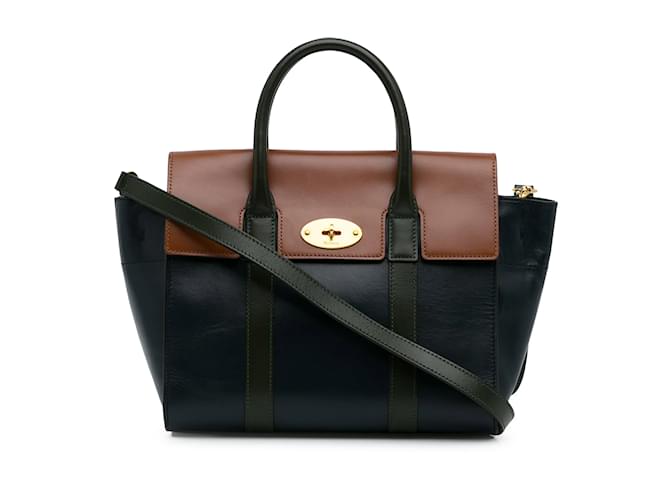 Blue Mulberry Bayswater Tricolor Satchel Leather  ref.1217925